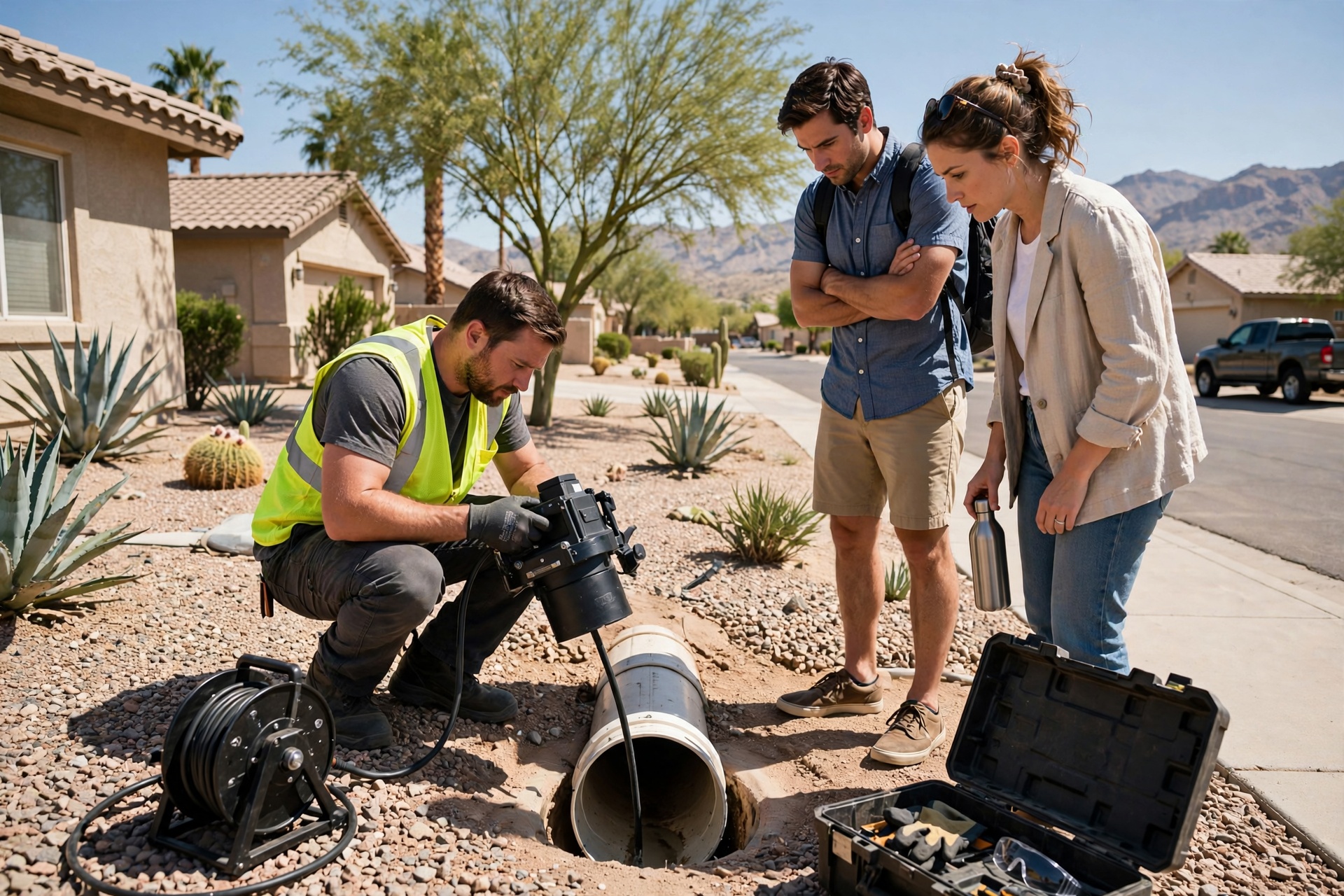 Why Every Tempe Home Buyer Needs a Pre-Purchase Sewer Scope Inspection